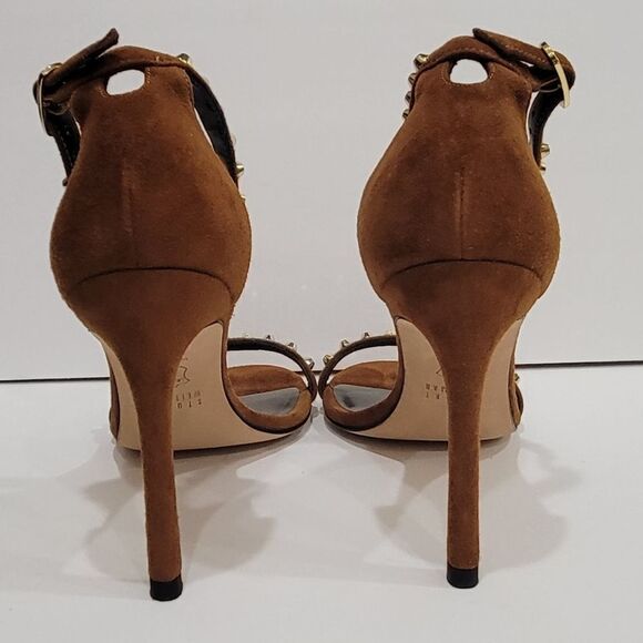 Stuart Weitzman brown suede nudist sz 6 - Picture 2 of 9